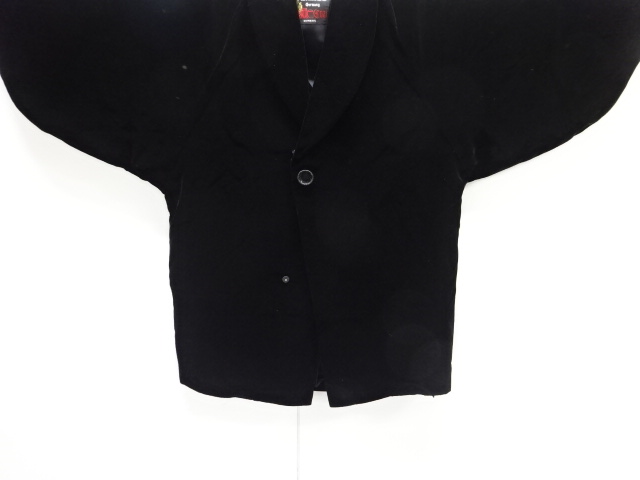 JAPANESE KIMONO / ANTIQUE VELVET COAT / TAISHO ROMAN STYLE